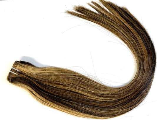 Raw Silky Straight Highlight Wefts