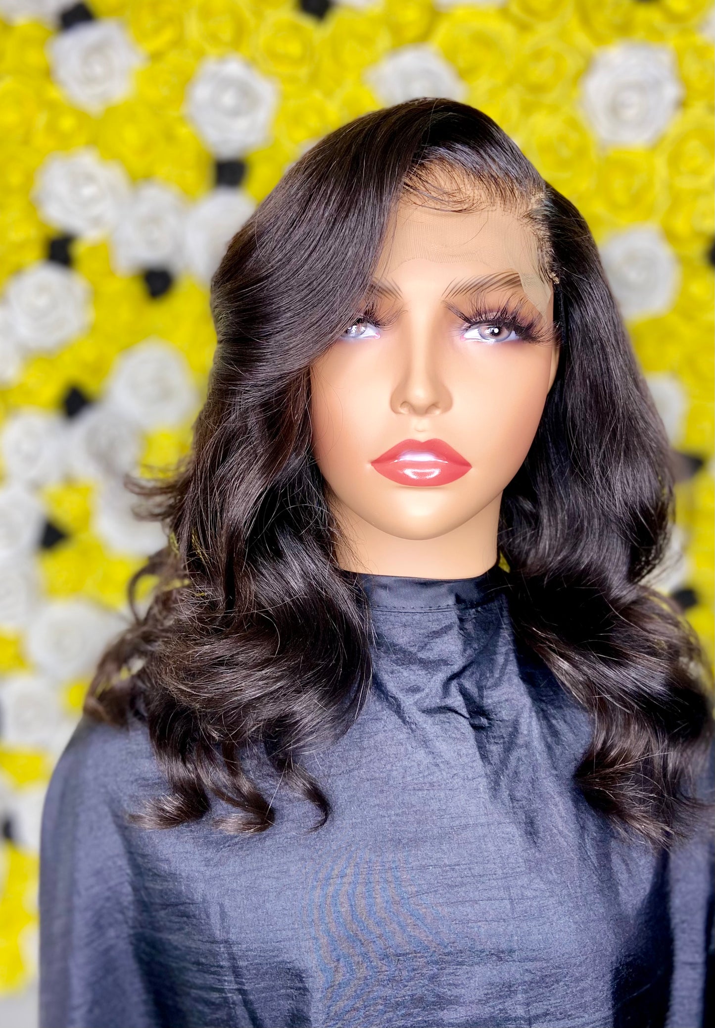 Raw Indian Straight 5x5 Swiss Lace Closure Unit