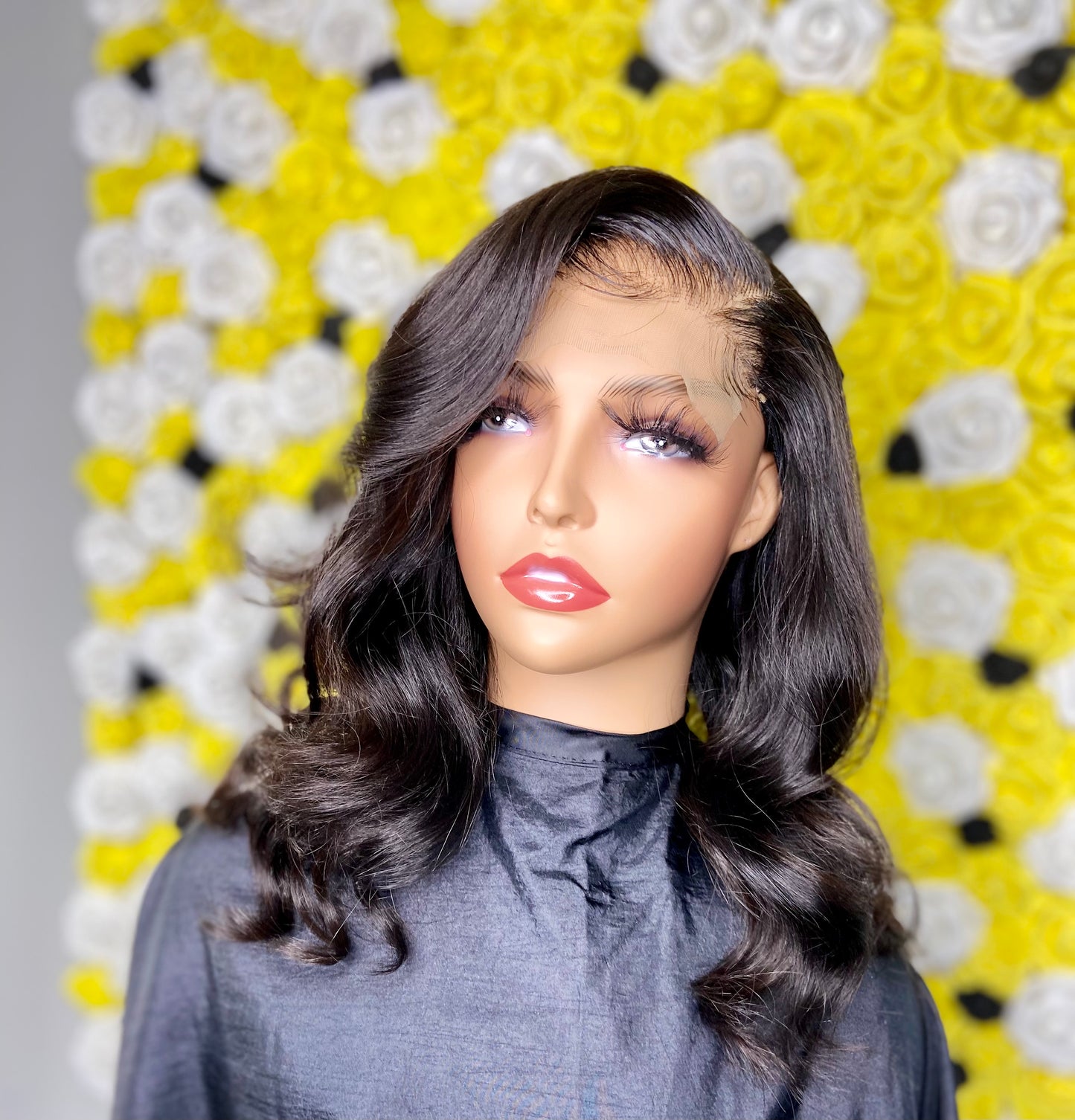 Raw Indian Straight 5x5 Swiss Lace Closure Unit