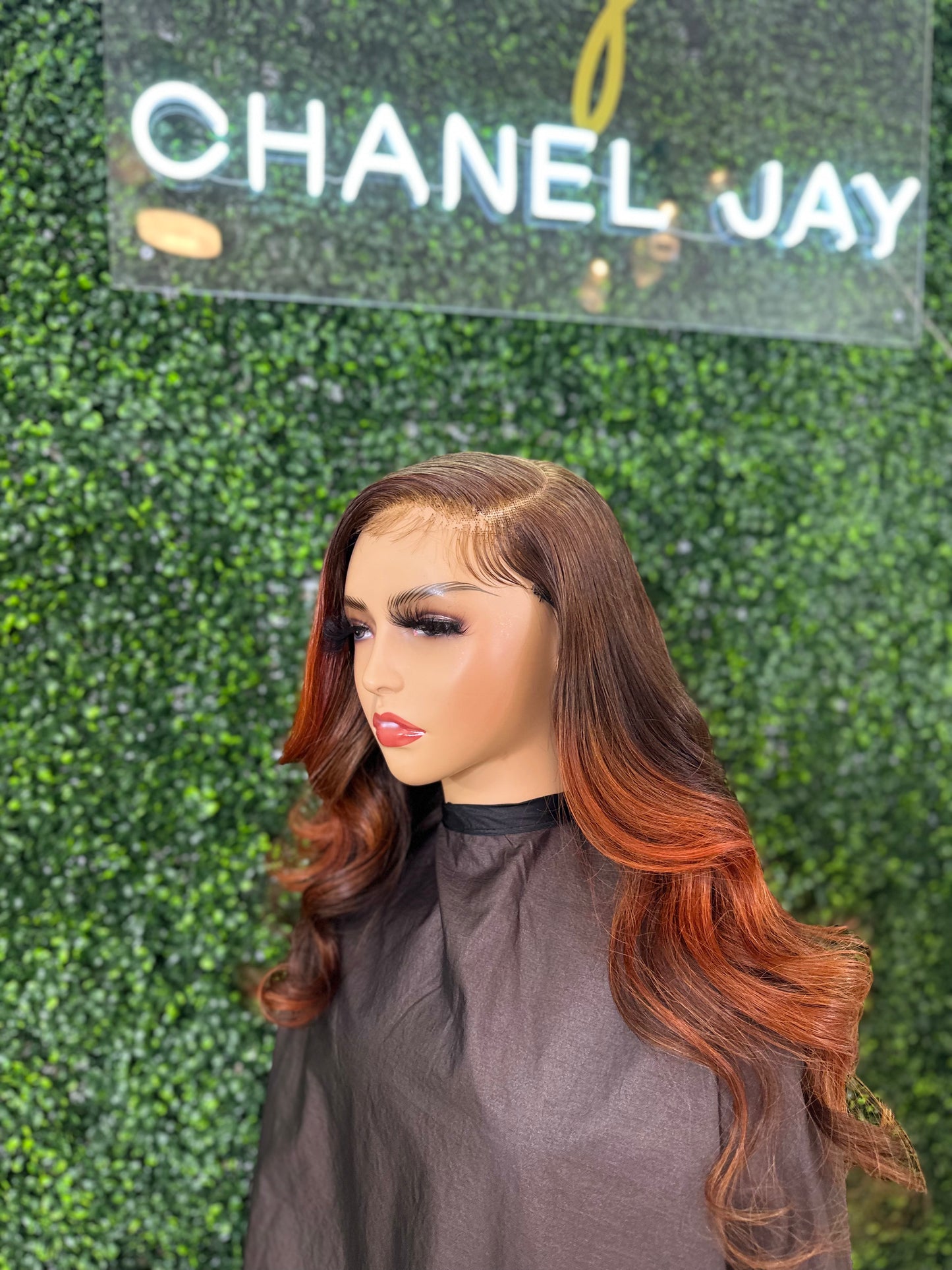 Raw Vietnamese Straight Auburn & Ginger 5x5 HD Lace Closure Unit RTG