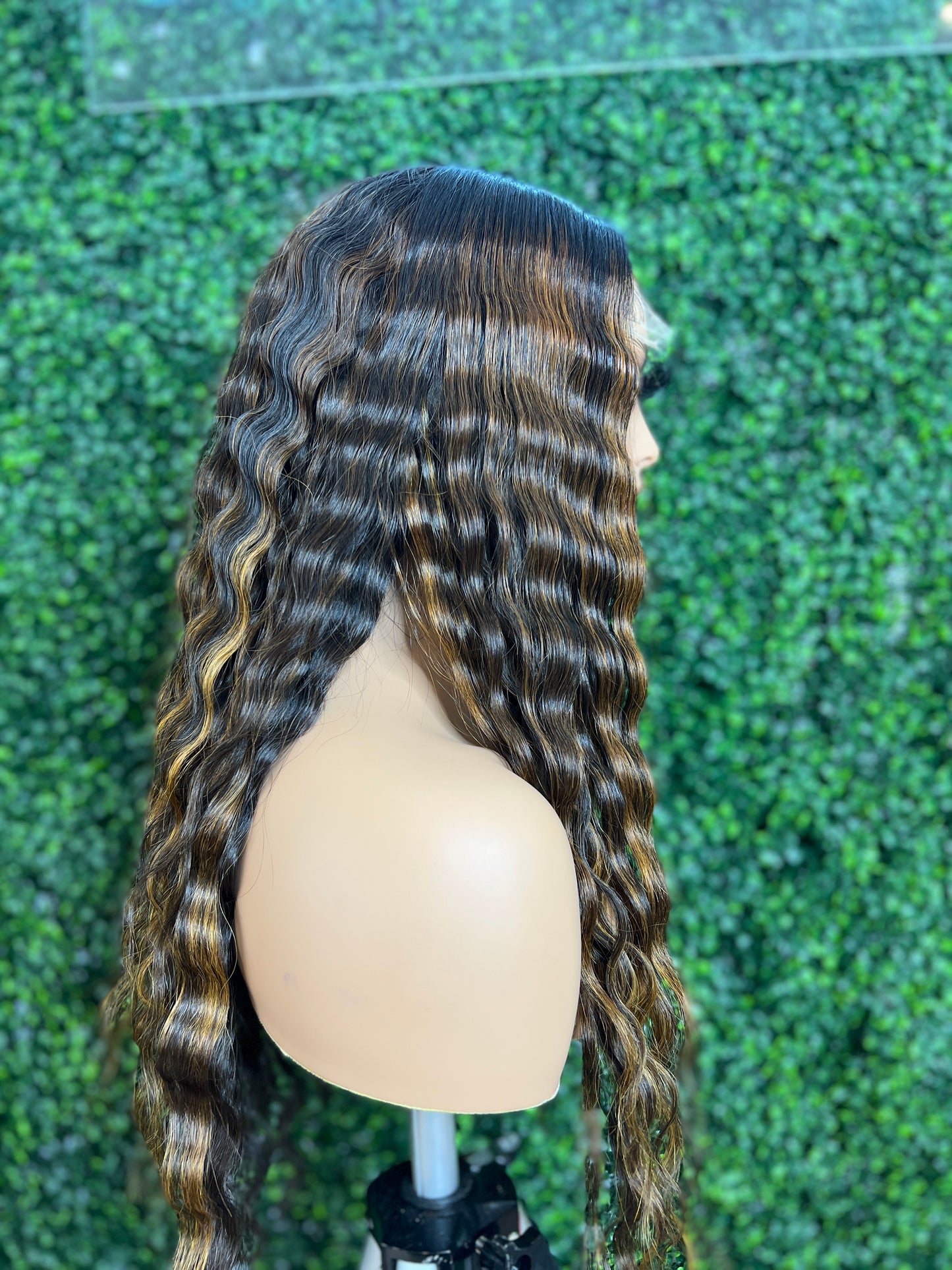 Raw Vietnamese Straight 5x5 HD Lace Closure Unit w/ Highlights