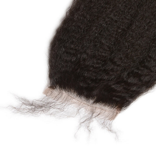 Virgin 5x5 Kinky Straight Lace Closure