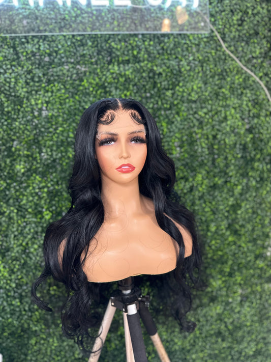 Jet Black Virgin 5x5 Body wave HD Lace Closure Unit