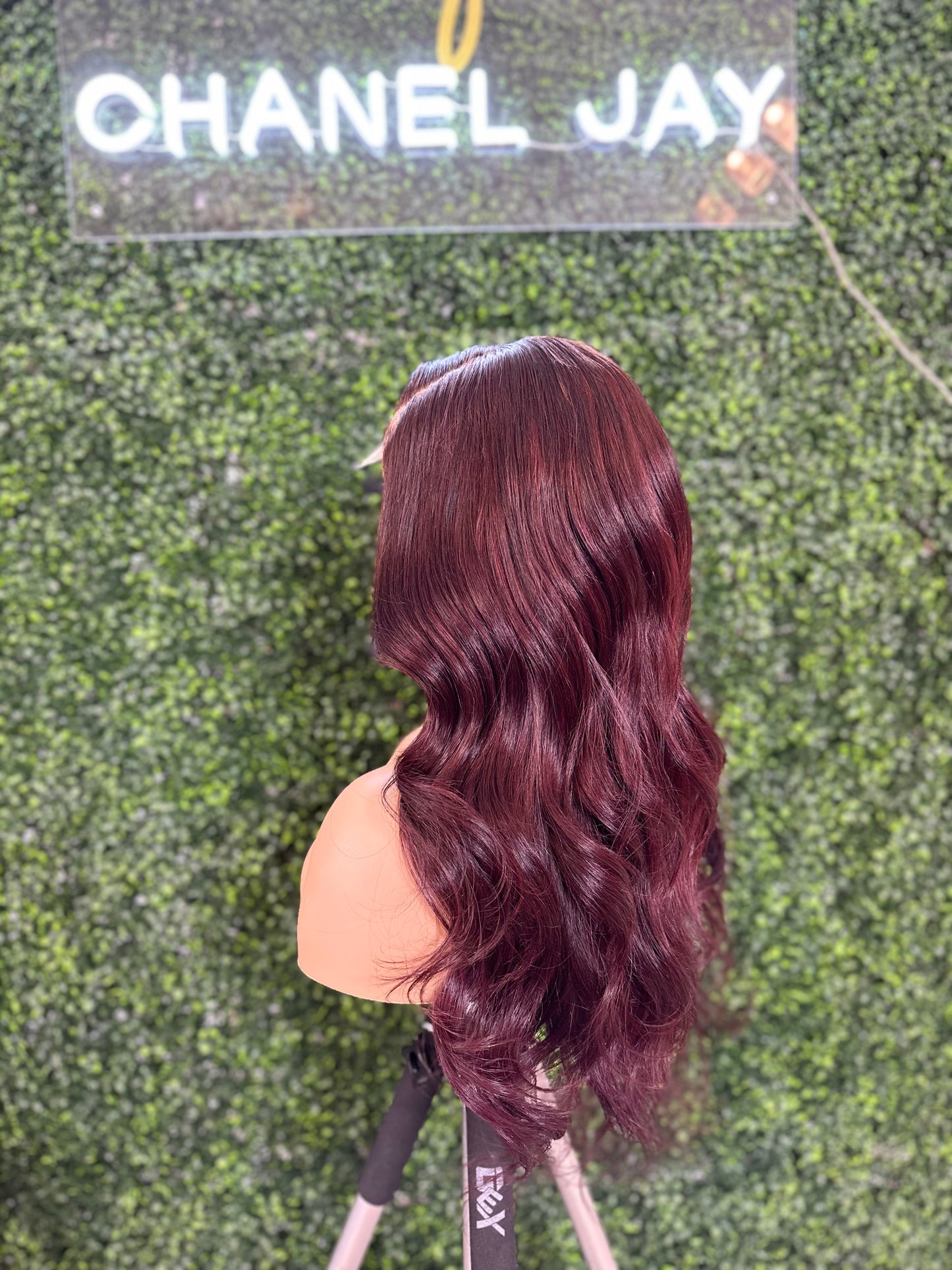 5x5 Body Wave HD Lace Closure Unit Burgundy