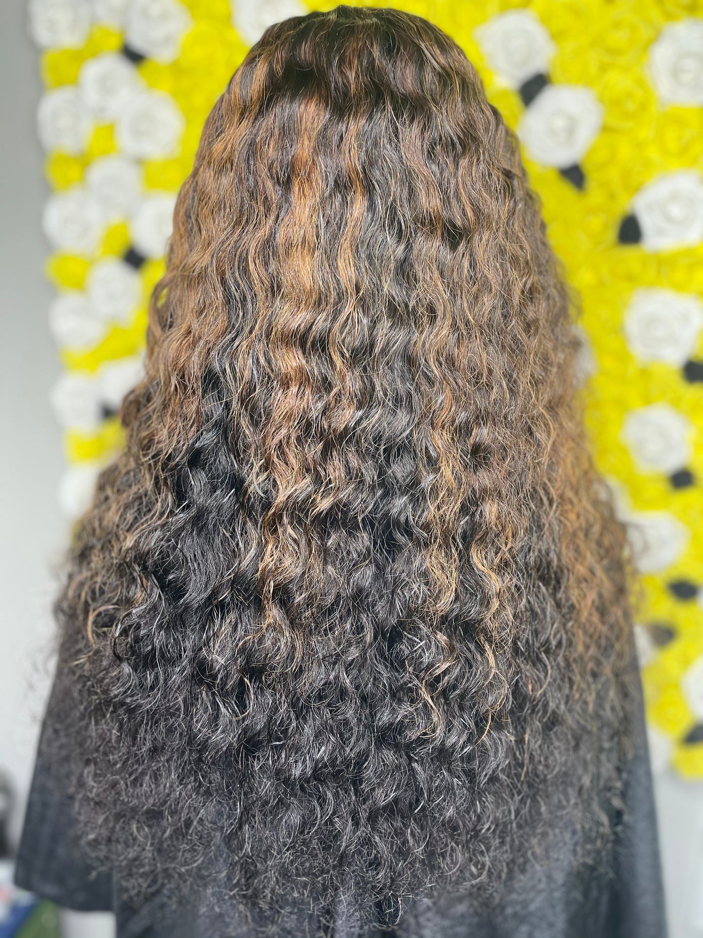 5x5 Deep Wave w/ Highlights HD Lace Closure Unit