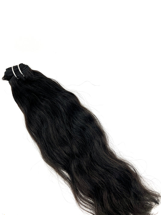 Raw Natural Wave Wefts